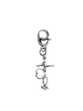 Heart Rhythm Clip on Charm